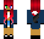 fem blaze with ein's coat