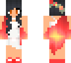 female sunset skin
