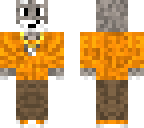 orange hoodie wolf