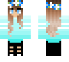 pretty blue girl