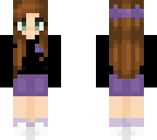 purple bow