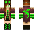 cute green steampunk