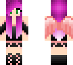 fille avec les cheveux violet edit