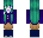 school girl blue