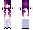 galaxy-haired werewolf girl