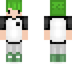 green hair