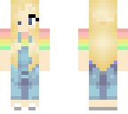 rainbow overalls