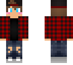 red plaid blushing