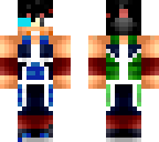 a blue saiyan