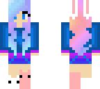 blue bunny girl