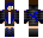 blue girl