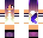 wold girl with ombre hair 