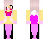 baby mangle mermaid girl with gloves and fox tail