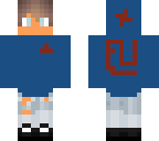 blue red