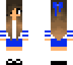 blue school girl