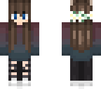 blue eyes wolf girl