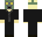 gas mask man