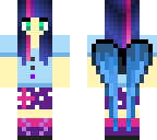 human twilight with blue wings