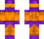 orange and purple steve