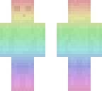 pastel rainbow duo slime