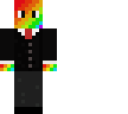 rainbow man in tux