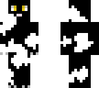 black and white cat