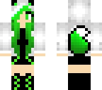 green fox girl