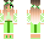 green pajamas