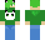 green panda dude