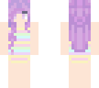 pastel swim suit
