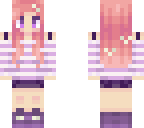 pink and purple girl