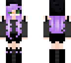 purple girl