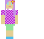 rainbow summer girl