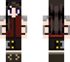 black hair