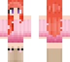 cute girl pink jumper dress
