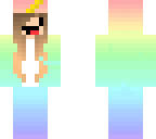 rainbow derpy unicorn girl