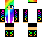 rainbow girl