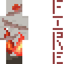 - fire - logo and pixelart -