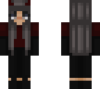 aesthetic girl skin w horns