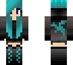 blue girl
