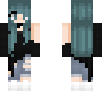 blue hair dont care