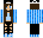 blue stripes