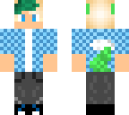 green hair wolf