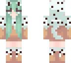 mint ice cream cat