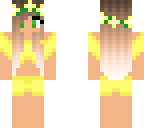 yellow swimsuit
