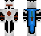 blue and red king