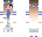 blue girl