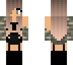 camo chibi wolf