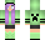 cute creeper girl