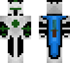 green and blue king